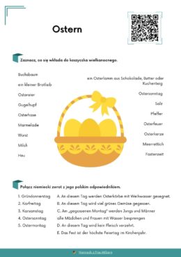 Karta pracy – Ostern