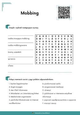 Karta pracy – Mobbing