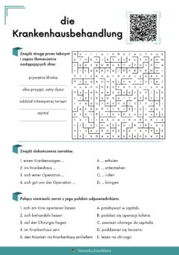 Karta pracy – die Krankenhausbehandlung