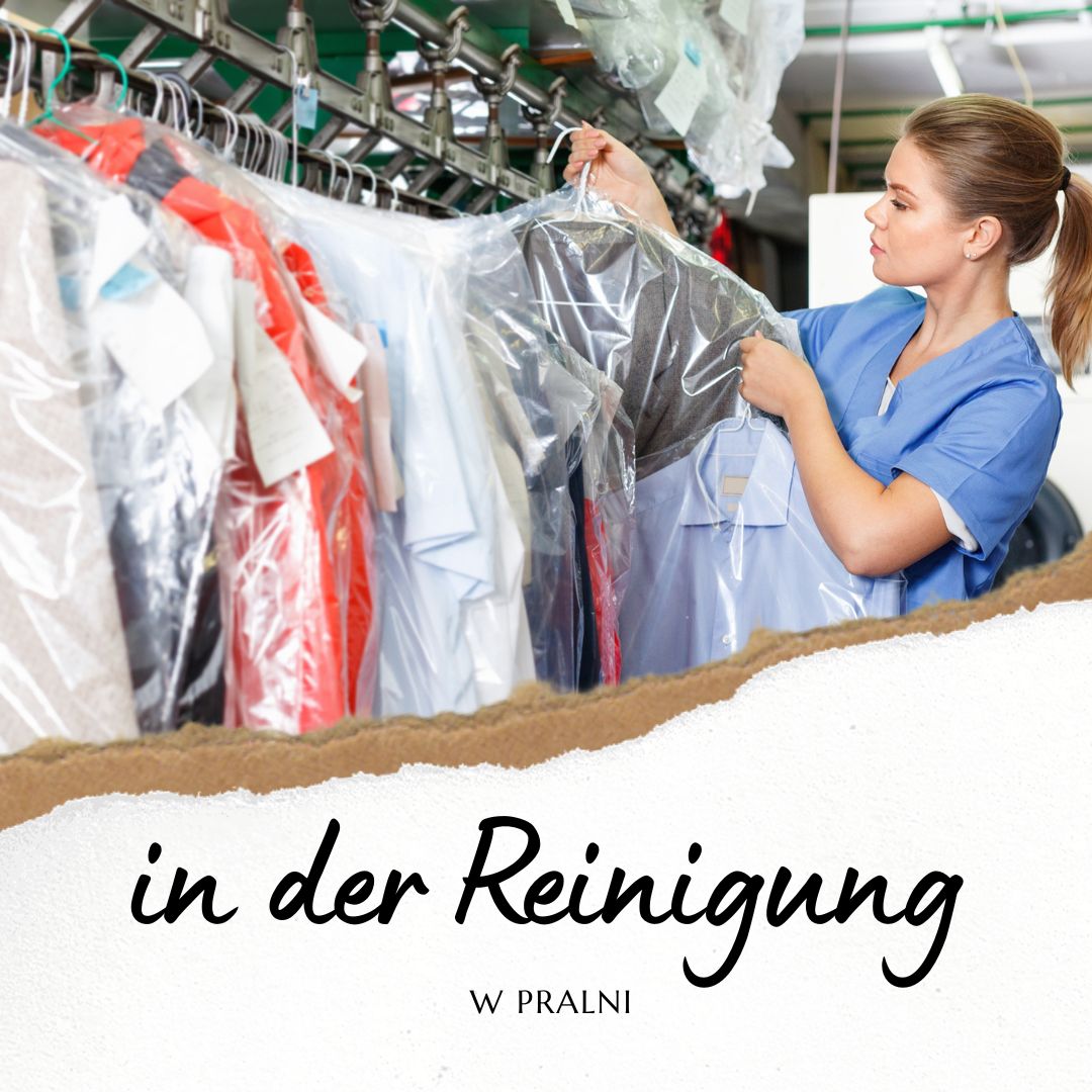 in der Reinigung – w pralni